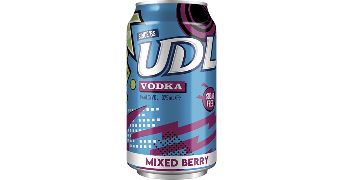 UDL Vodka & Zero Sugar Mixed Berry Best Prices & Price History