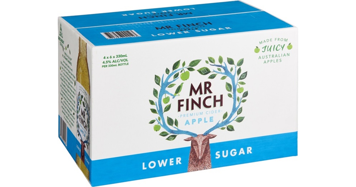 Mr Finch Apple Lower Sugar Cider Best Prices & Price History Midday