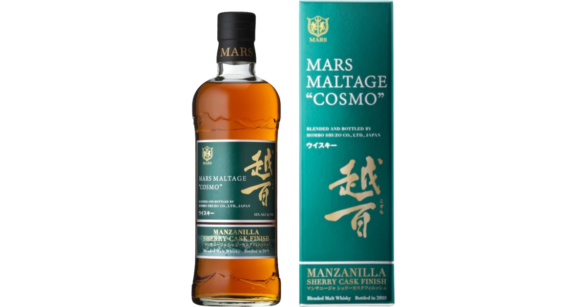 Mars Maltage ‘Cosmo’ Blended Malt Manzanilla Finish - Best Prices ...