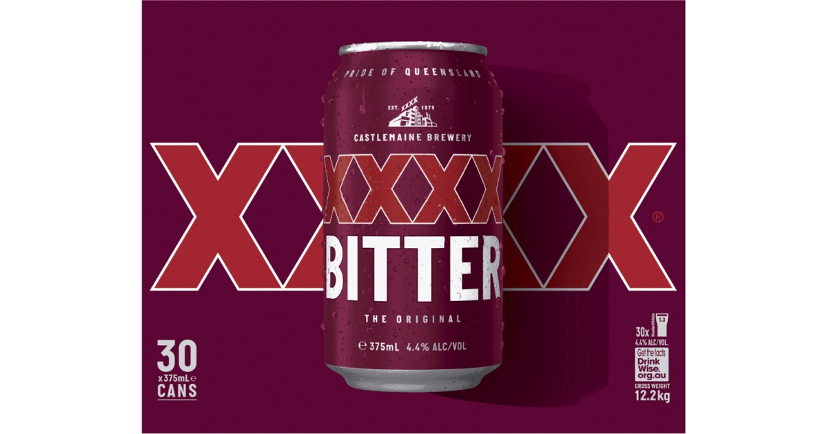 XXXX Bitter Best Prices & Price History Midday Somewhere